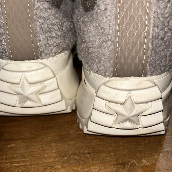 Converse Sherpa Vapor Mauve Egret Violet Ore Size 8 - Picture 4 of 13